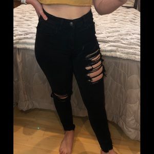 American Eagle Next Stretch Black Jeans